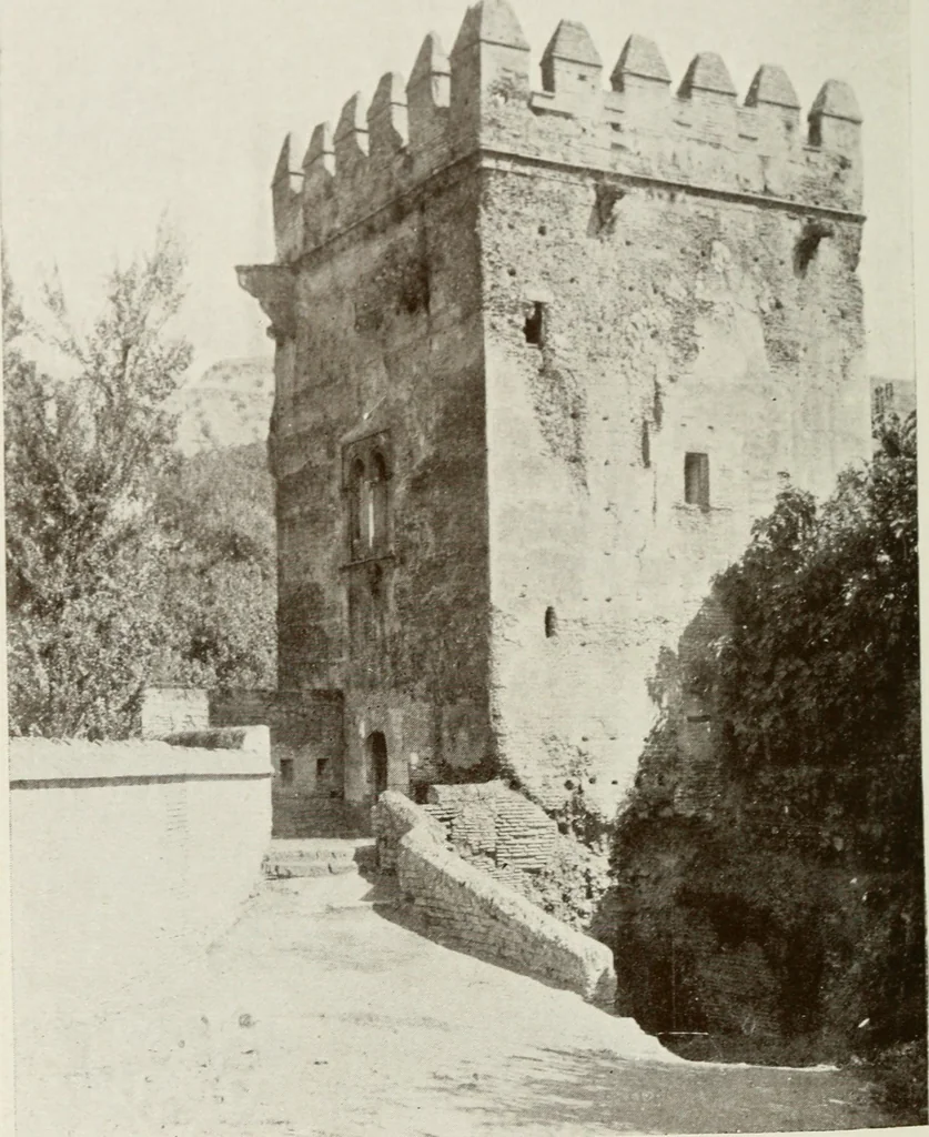An illustration from Granada and the Alhambra, a brief description of the ancient city of Granada, with a particular account of the Moorish palace, 1907, leaf 498