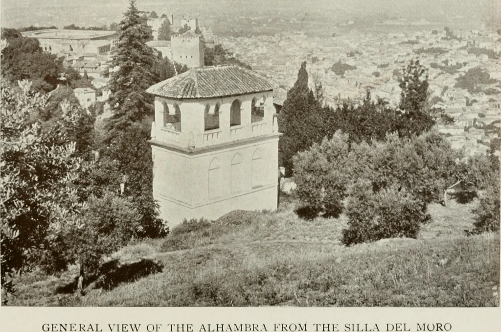 An illustration from Granada and the Alhambra, a brief description of the ancient city of Granada, with a particular account of the Moorish palace, 1907, leaf 499