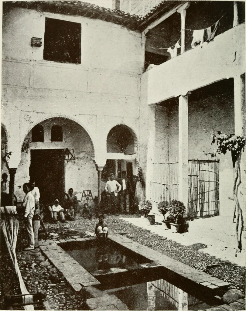 An illustration from Granada and the Alhambra, a brief description of the ancient city of Granada, with a particular account of the Moorish palace, 1907, leaf 516