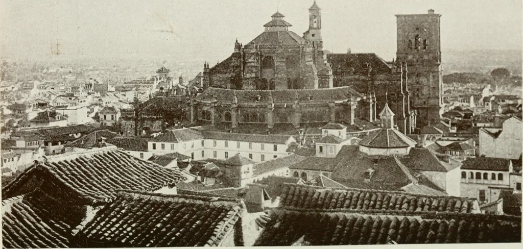 An illustration from Granada and the Alhambra, a brief description of the ancient city of Granada, with a particular account of the Moorish palace, 1907, leaf 518