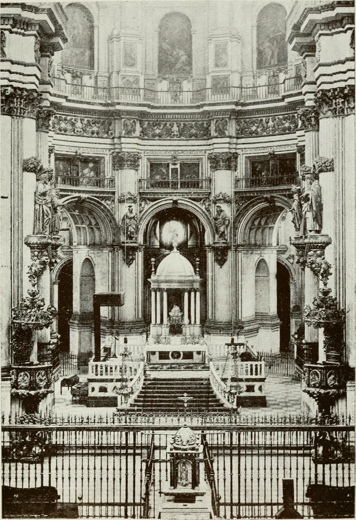 An illustration from Granada and the Alhambra, a brief description of the ancient city of Granada, with a particular account of the Moorish palace, 1907, leaf 529