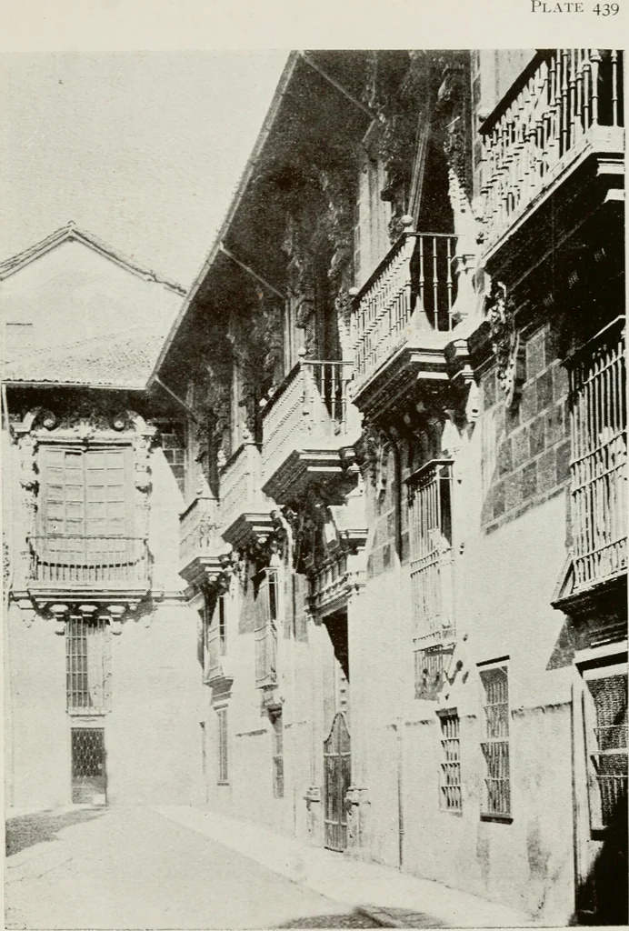 An illustration from Granada and the Alhambra, a brief description of the ancient city of Granada, with a particular account of the Moorish palace, 1907, leaf 569