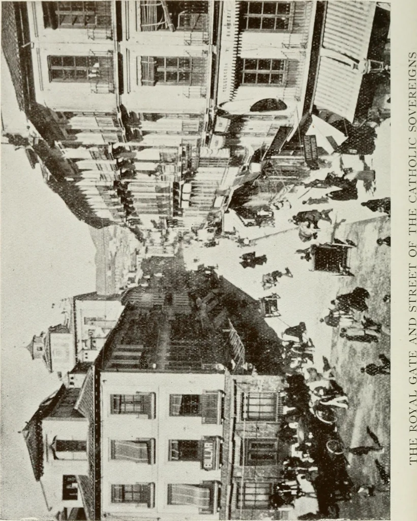 An illustration from Granada and the Alhambra, a brief description of the ancient city of Granada, with a particular account of the Moorish palace, 1907, leaf 570