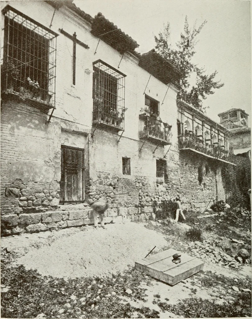 An illustration from Granada and the Alhambra, a brief description of the ancient city of Granada, with a particular account of the Moorish palace, 1907, leaf 574