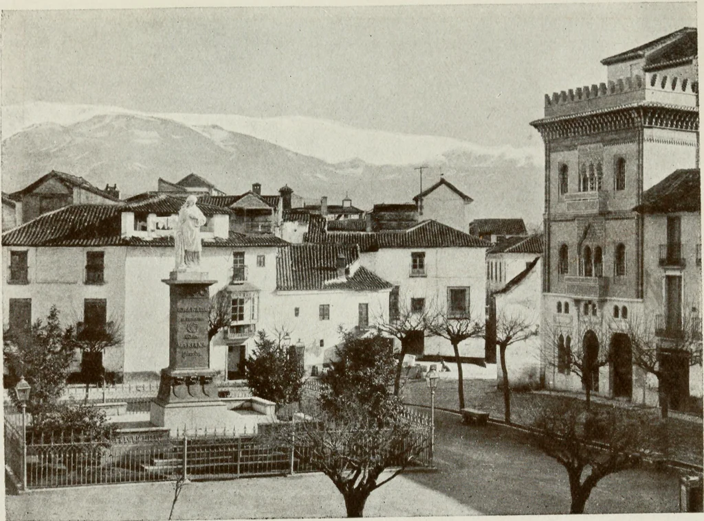 An illustration from Granada and the Alhambra, a brief description of the ancient city of Granada, with a particular account of the Moorish palace, 1907, leaf 581