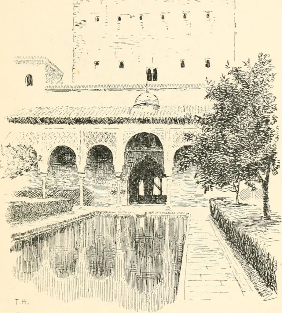 An illustration from Granada, present and bygone, 1908, leaf 103