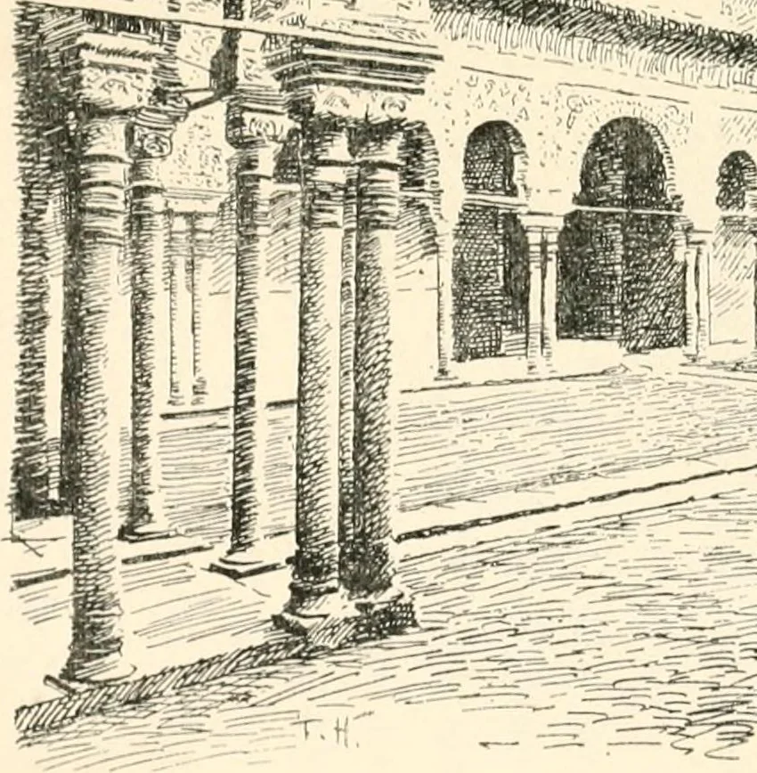 An illustration from Granada, present and bygone, 1908, leaf 109