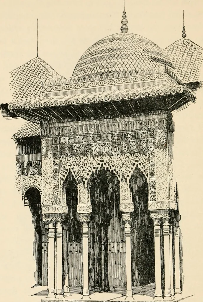 An illustration from Granada, present and bygone, 1908, leaf 118