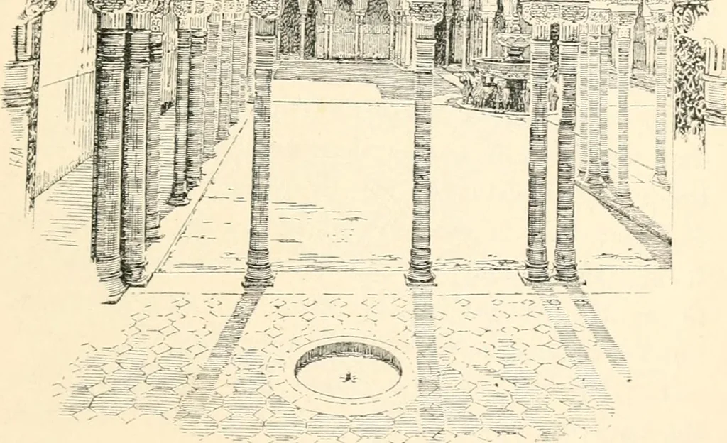 An illustration from Granada, present and bygone, 1908, leaf 121