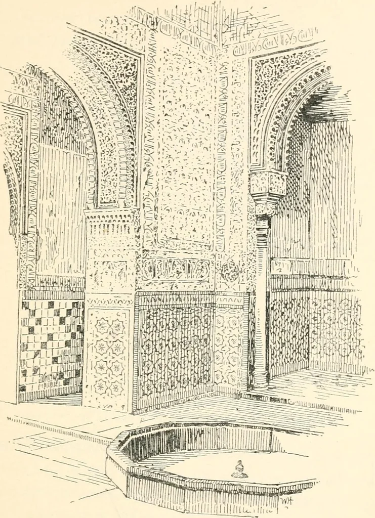 An illustration from Granada, present and bygone, 1908, leaf 127