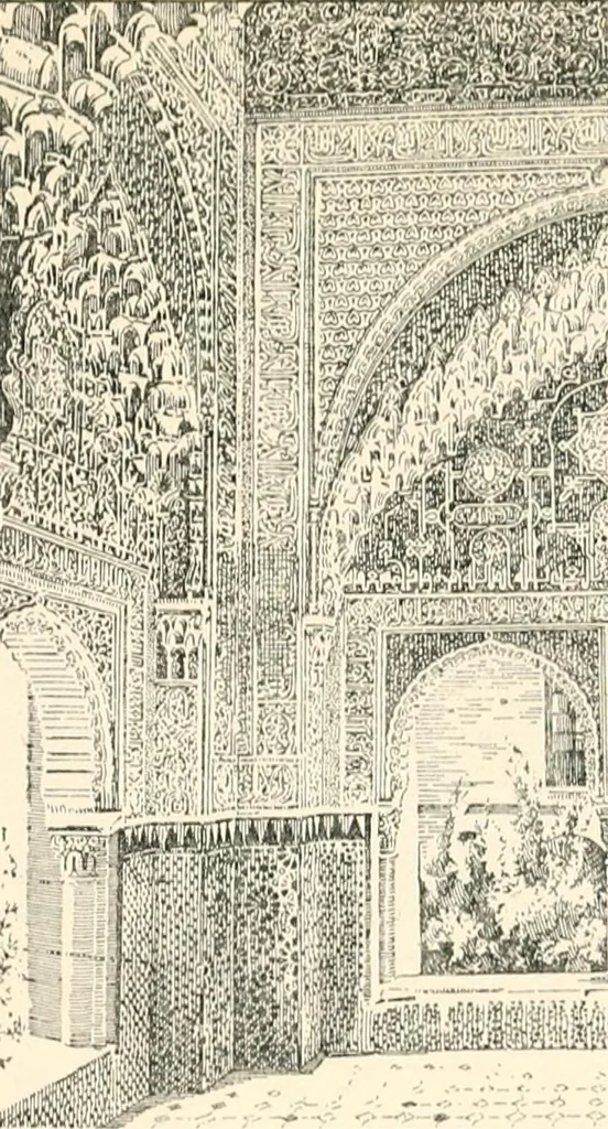An illustration from Granada, present and bygone, 1908, leaf 149