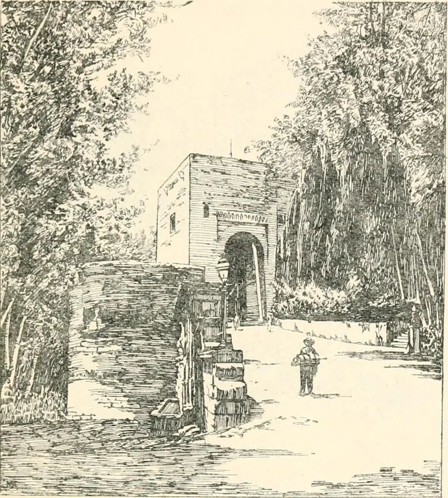 An illustration from Granada, present and bygone, 1908, leaf 163