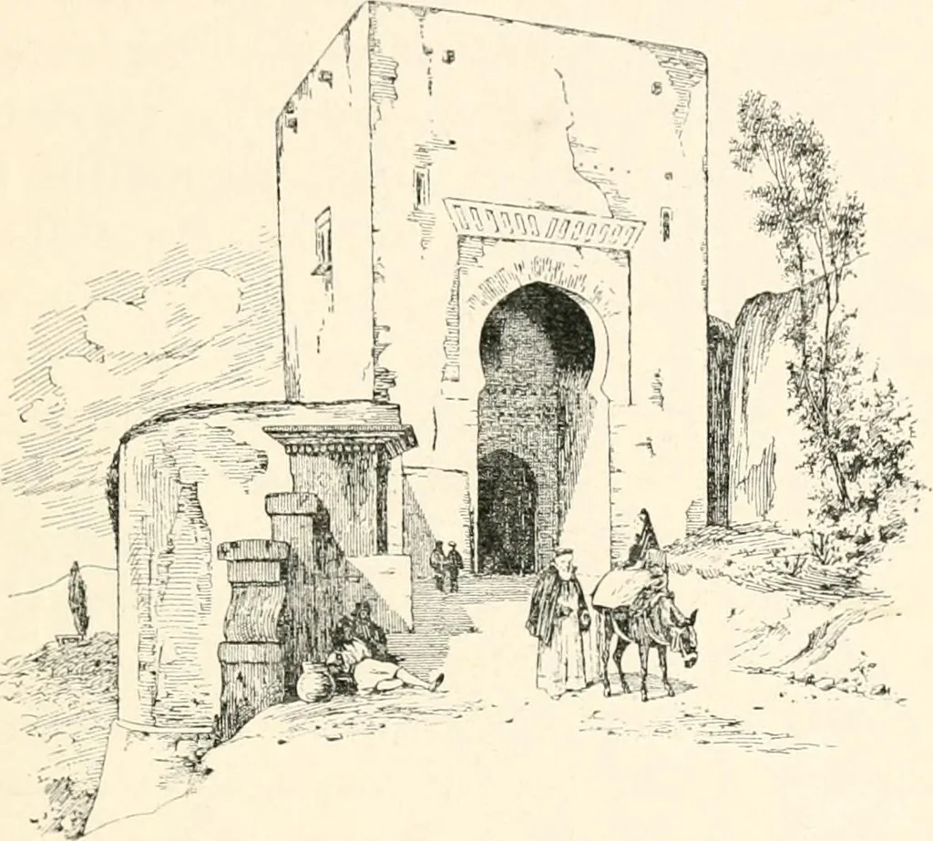An illustration from Granada, present and bygone, 1908, leaf 167
