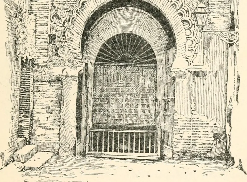 An illustration from Granada, present and bygone, 1908, leaf 173