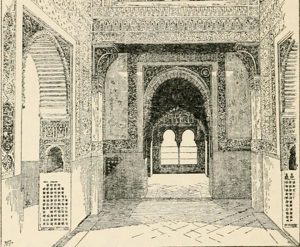 An illustration from Granada, present and bygone, 1908, leaf 176