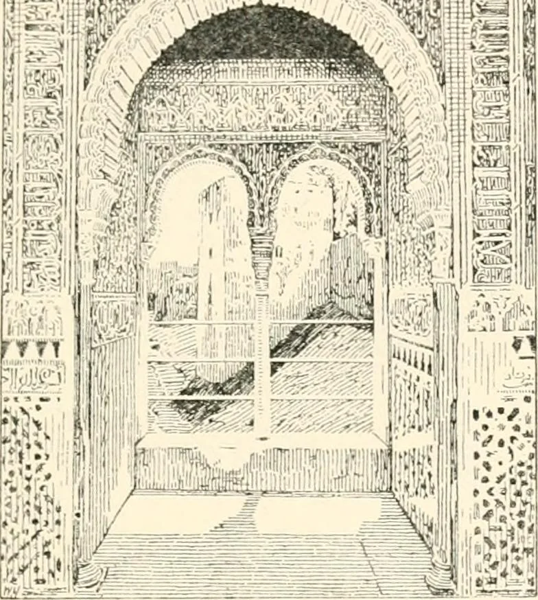 An illustration from Granada, present and bygone, 1908, leaf 179