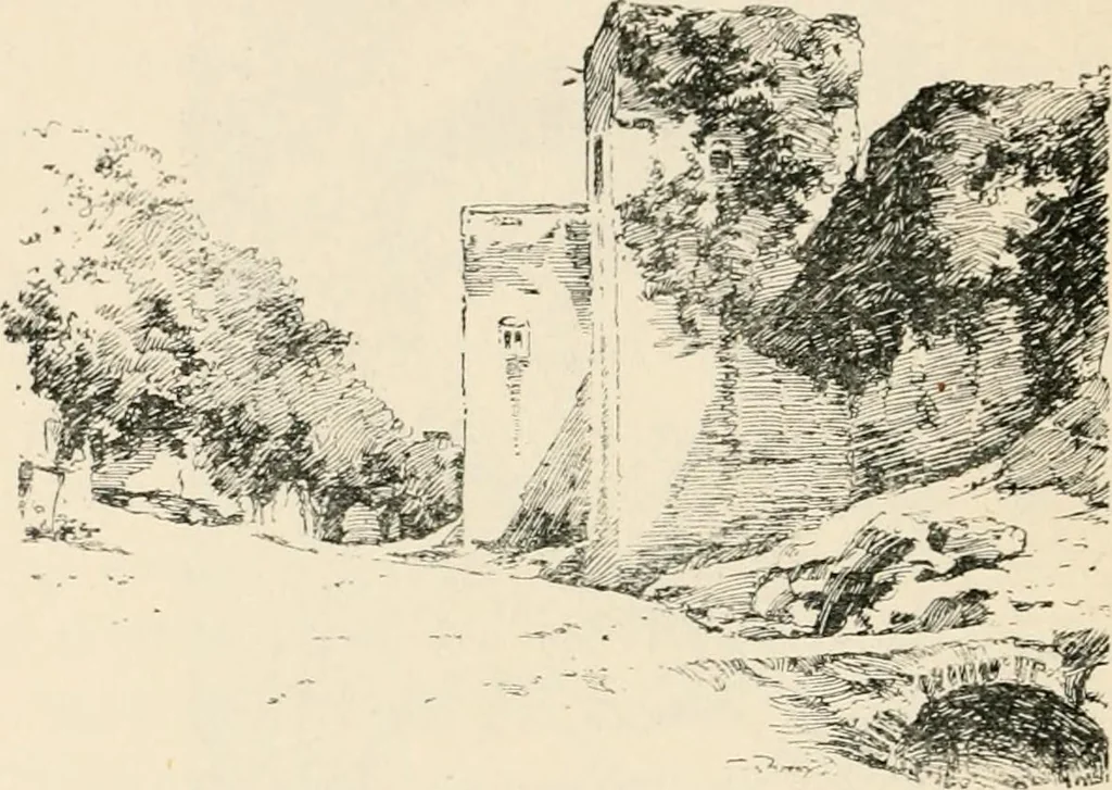 An illustration from Granada, present and bygone, 1908, leaf 180