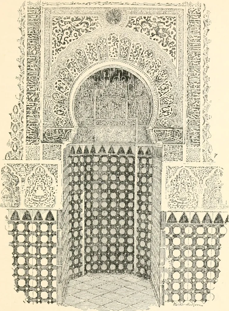 An illustration from Granada, present and bygone, 1908, leaf 189
