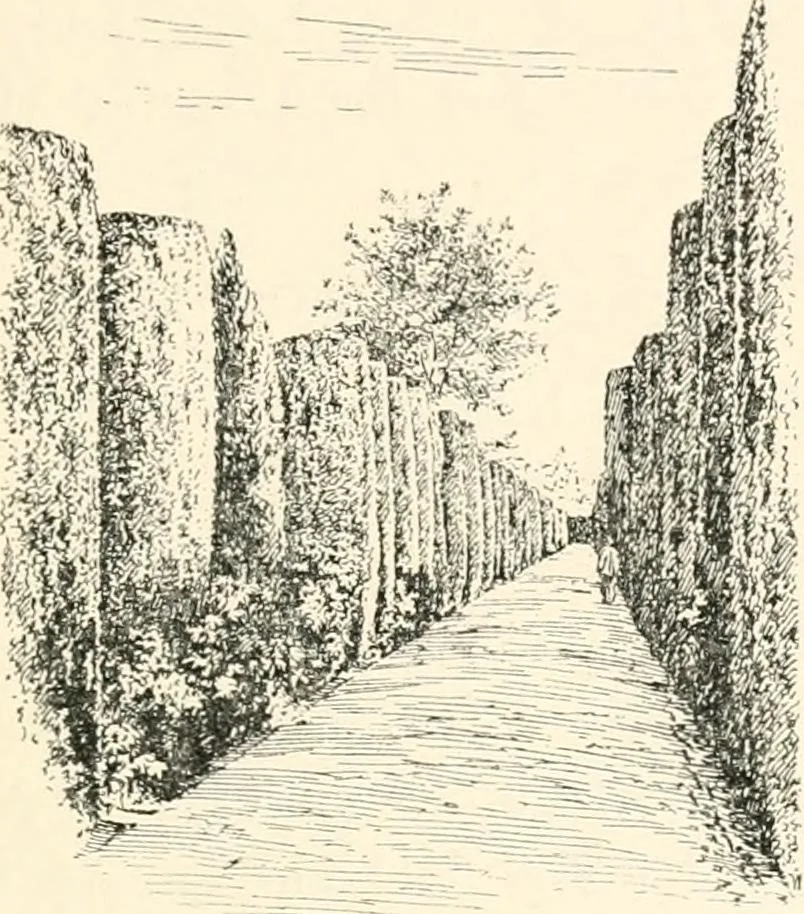An illustration from Granada, present and bygone, 1908, leaf 201