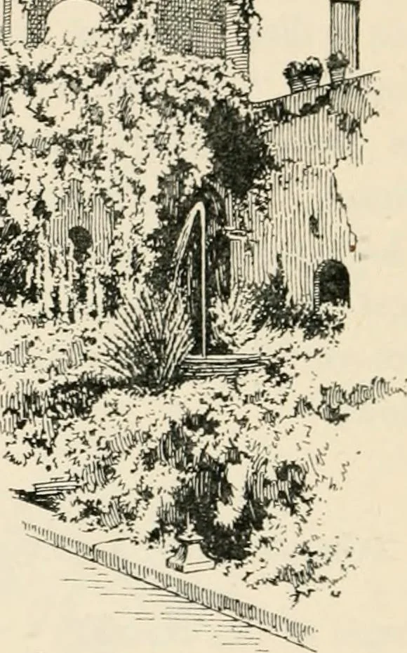 An illustration from Granada, present and bygone, 1908, leaf 210