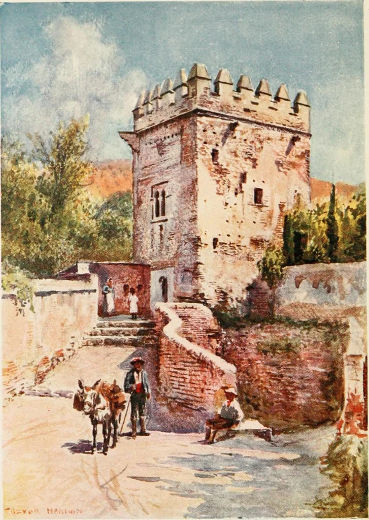 An illustration from Granada, present and bygone, 1908, leaf 224