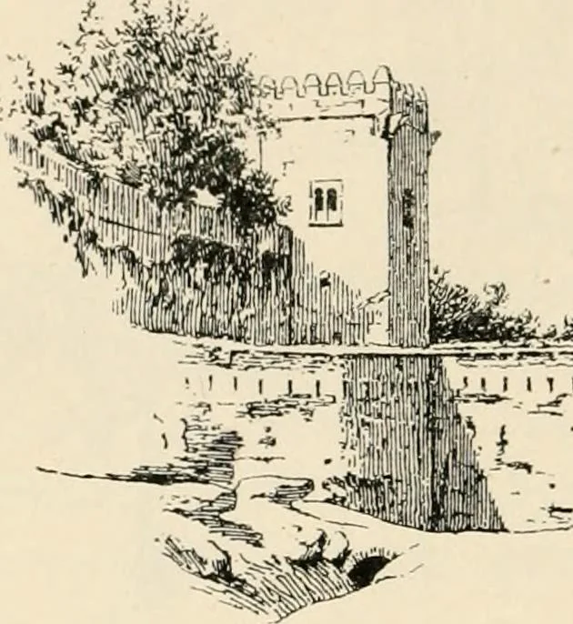An illustration from Granada, present and bygone, 1908, leaf 240