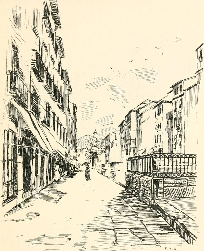 An illustration from Granada, present and bygone, 1908, leaf 251