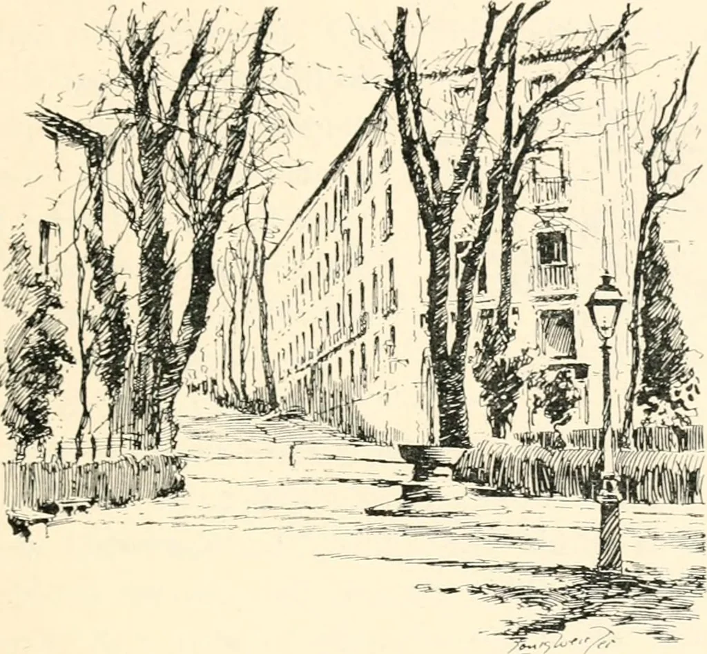 An illustration from Granada, present and bygone, 1908, leaf 253
