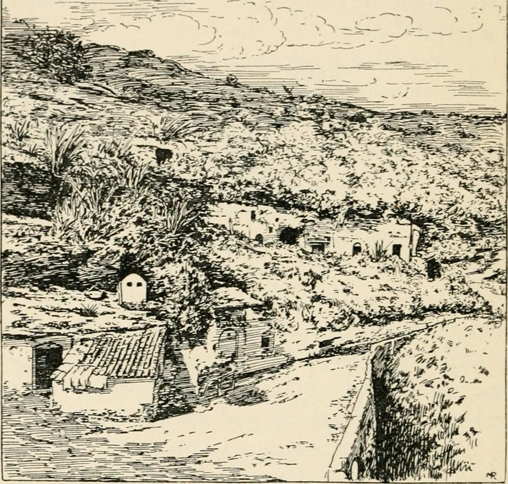 An illustration from Granada, present and bygone, 1908, leaf 258