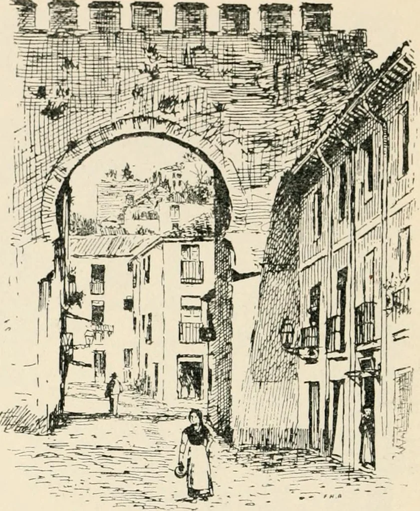 An illustration from Granada, present and bygone, 1908, leaf 262