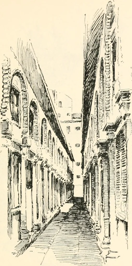 An illustration from Granada, present and bygone, 1908, leaf 269