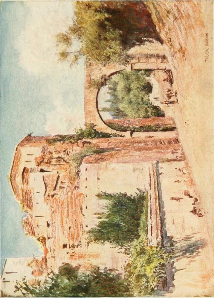 An illustration from Granada, present and bygone, 1908, leaf 272