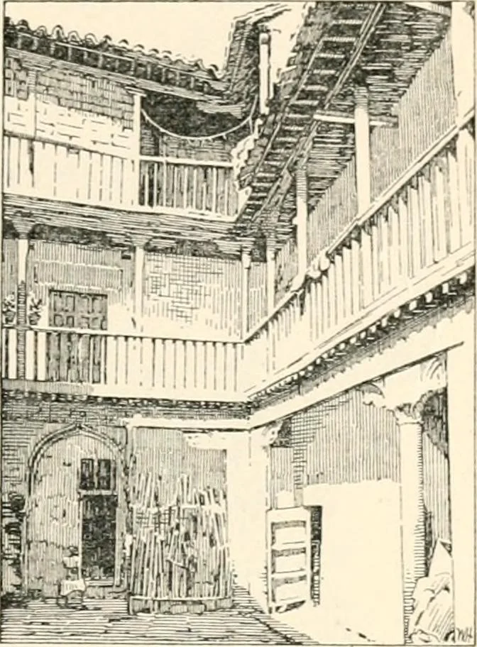 An illustration from Granada, present and bygone, 1908, leaf 273
