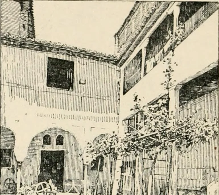 An illustration from Granada, present and bygone, 1908, leaf 274
