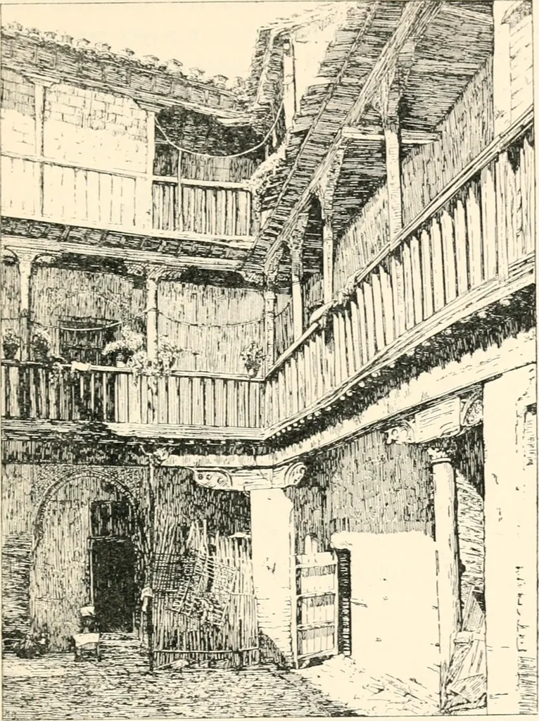 An illustration from Granada, present and bygone, 1908, leaf 275