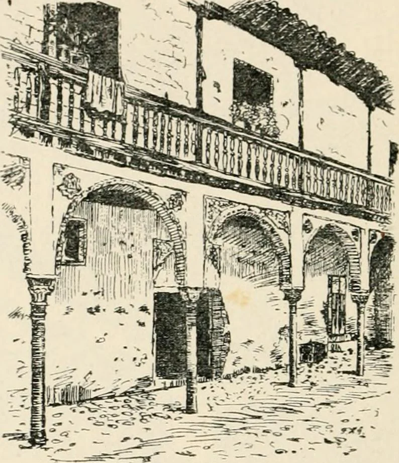 An illustration from Granada, present and bygone, 1908, leaf 276