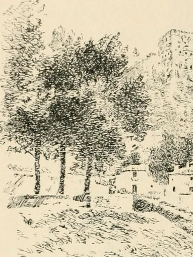 An illustration from Granada, present and bygone, 1908, leaf 28