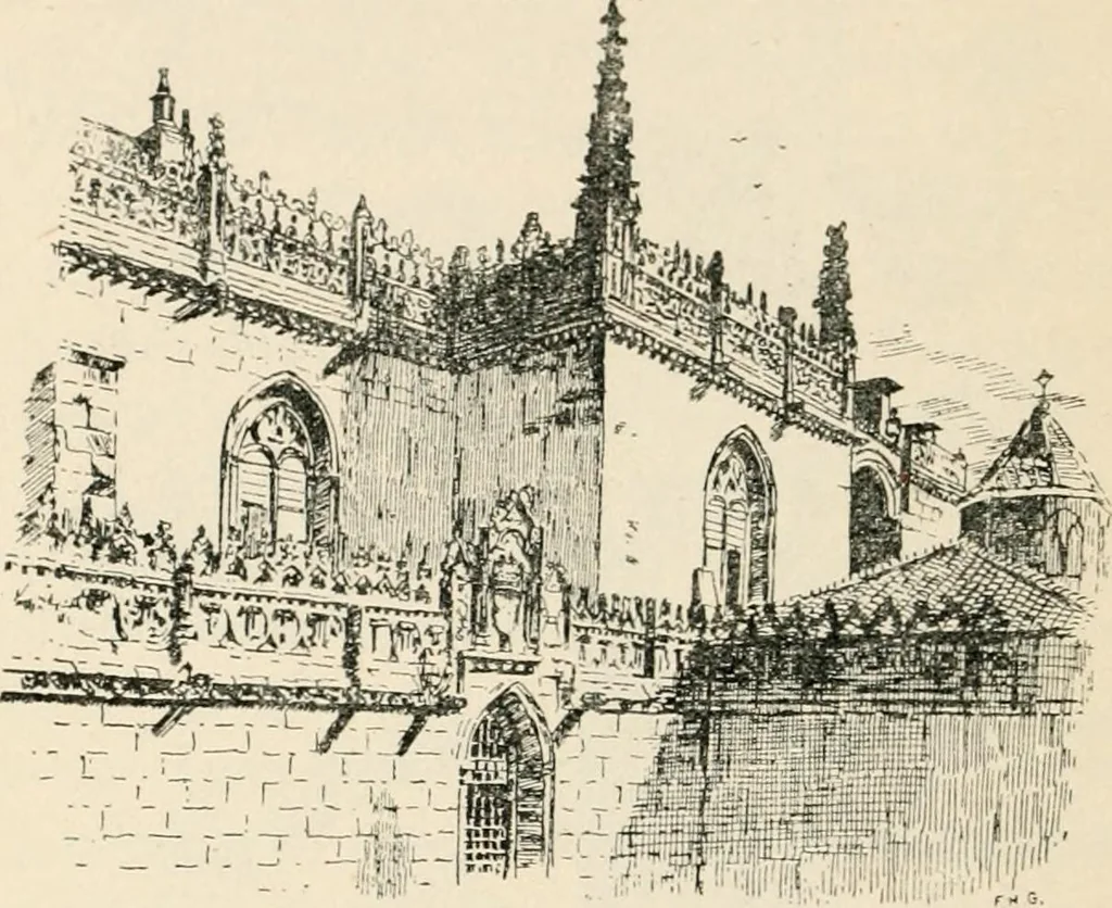 An illustration from Granada, present and bygone, 1908, leaf 280