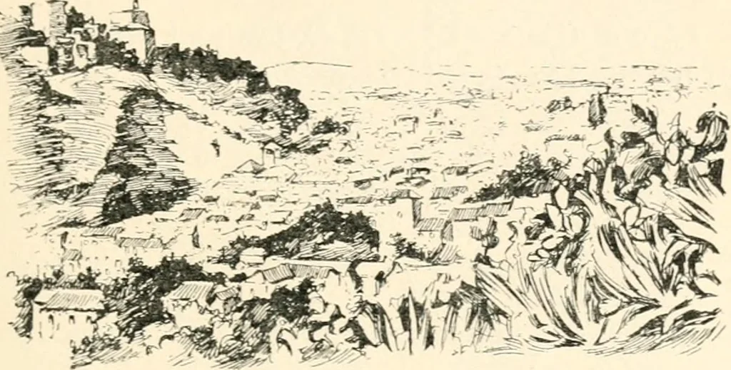 An illustration from Granada, present and bygone, 1908, leaf 29