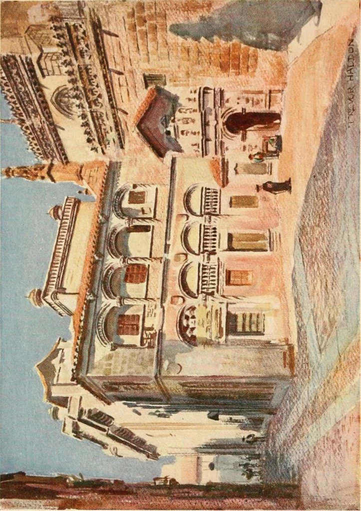 An illustration from Granada, present and bygone, 1908, leaf 298