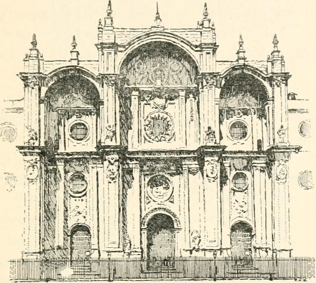 An illustration from Granada, present and bygone, 1908, leaf 305