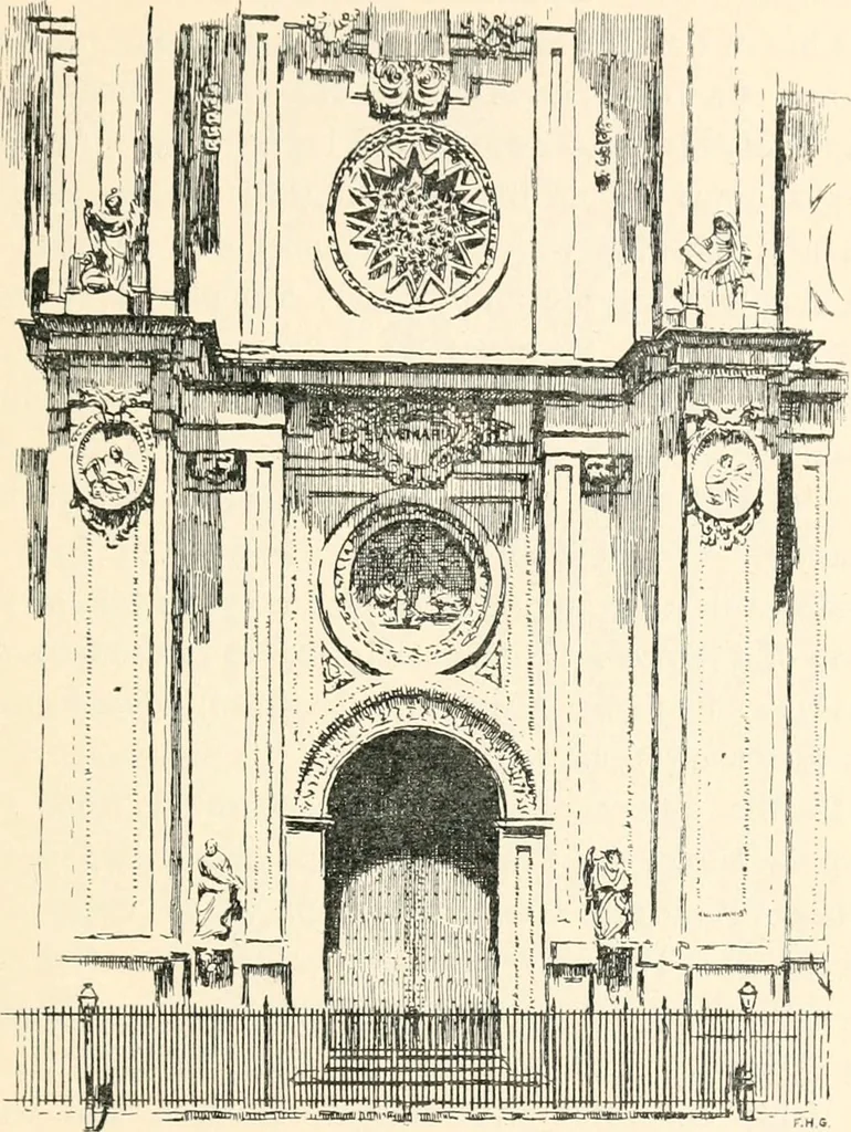 An illustration from Granada, present and bygone, 1908, leaf 309