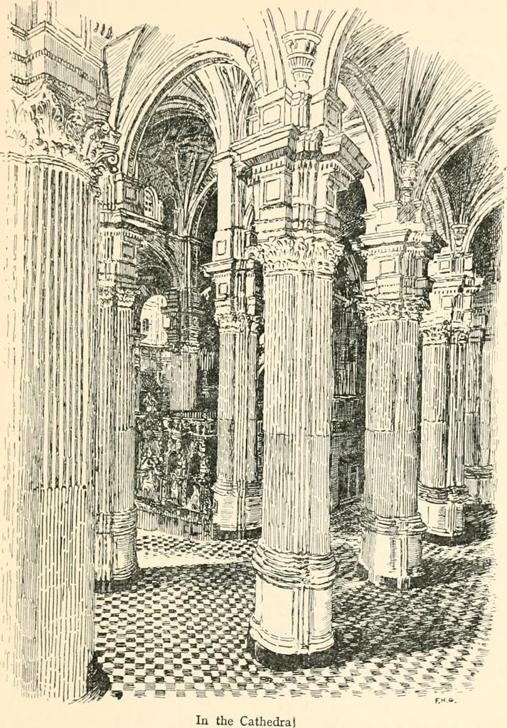 An illustration from Granada, present and bygone, 1908, leaf 315