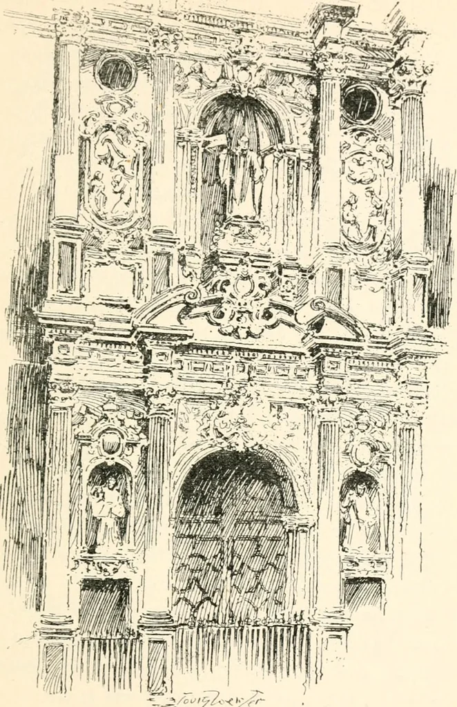 An illustration from Granada, present and bygone, 1908, leaf 325