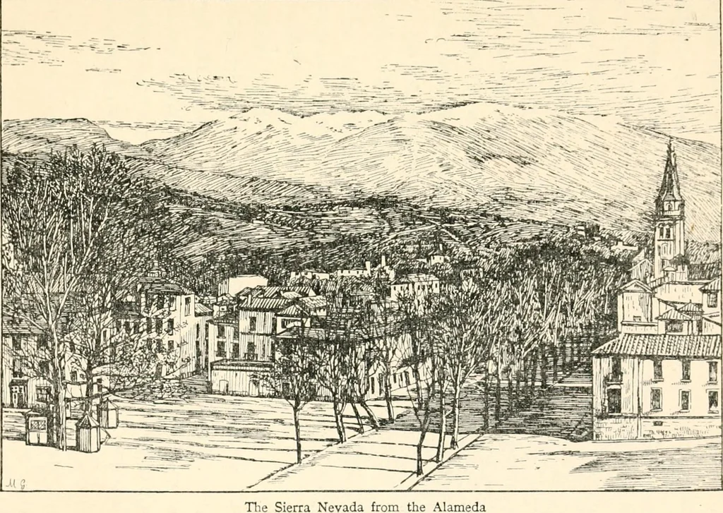 An illustration from Granada, present and bygone, 1908, leaf 33