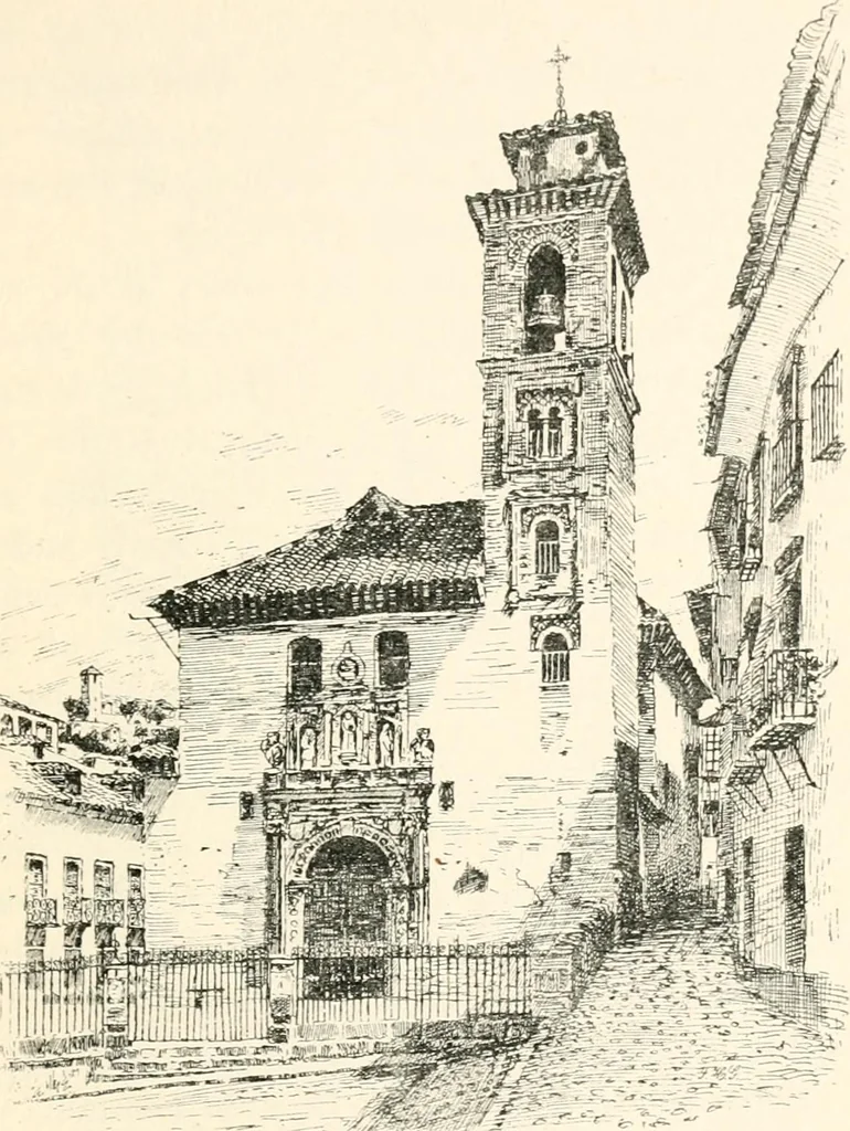 An illustration from Granada, present and bygone, 1908, leaf 353