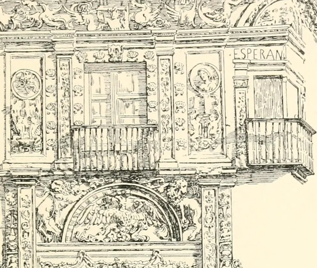 An illustration from Granada, present and bygone, 1908, leaf 355