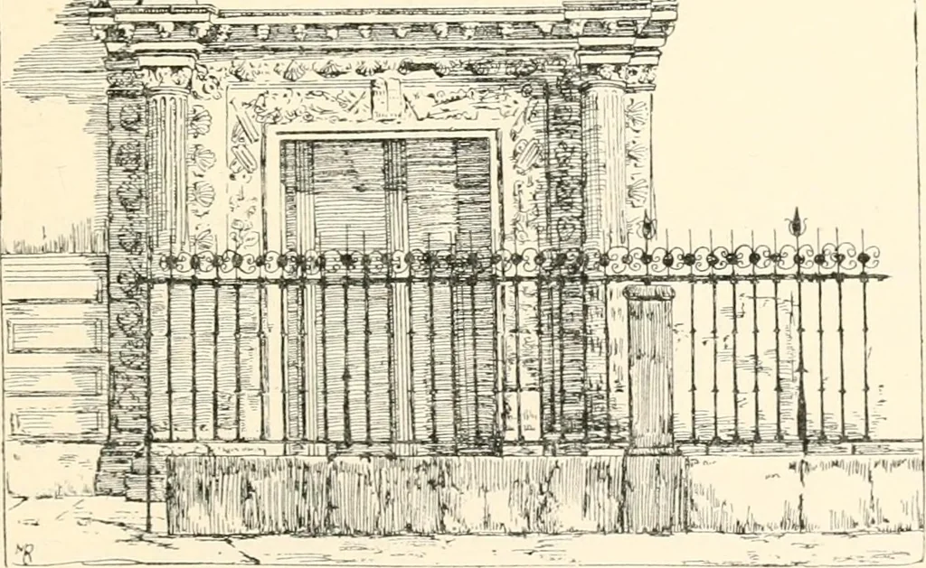 An illustration from Granada, present and bygone, 1908, leaf 355