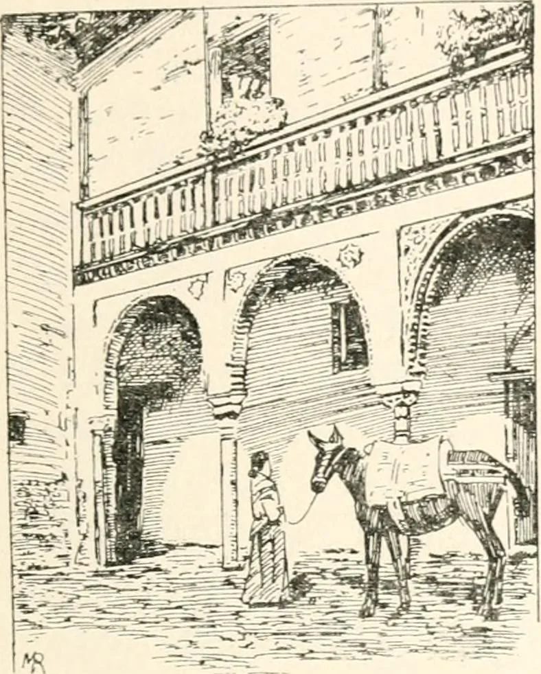 An illustration from Granada, present and bygone, 1908, leaf 359