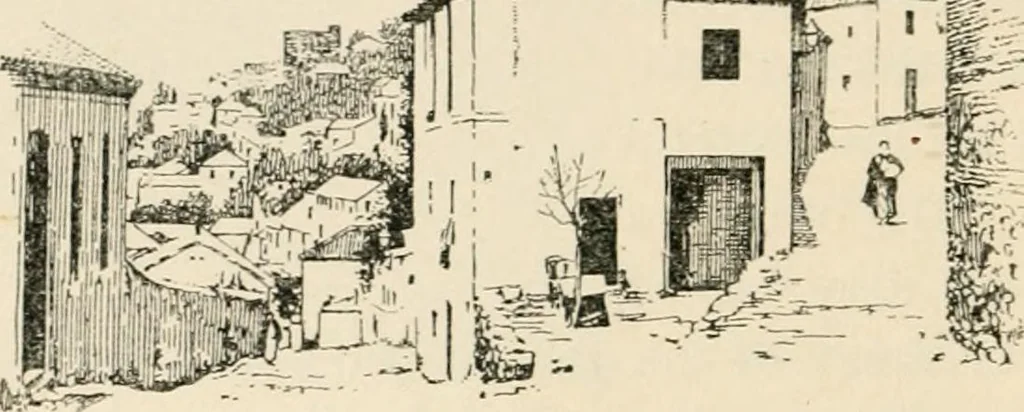 An illustration from Granada, present and bygone, 1908, leaf 36